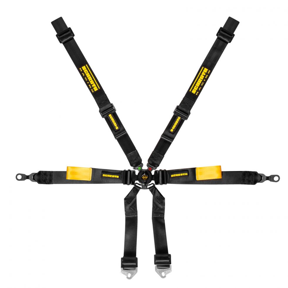 Gurte Schroth Profi Porsche 996/997 2x2 Schwarz